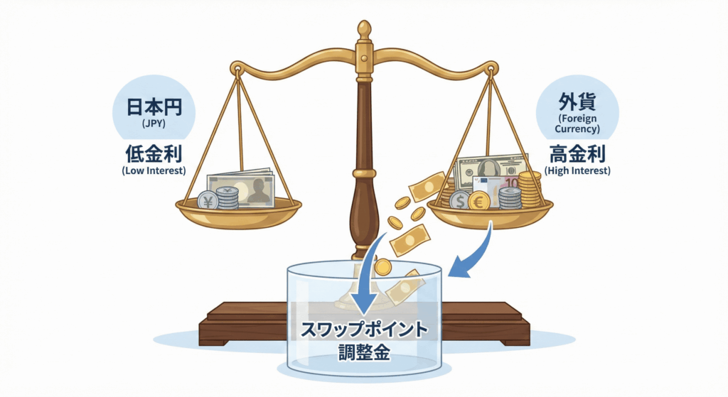 スワップポイント、スワップ、